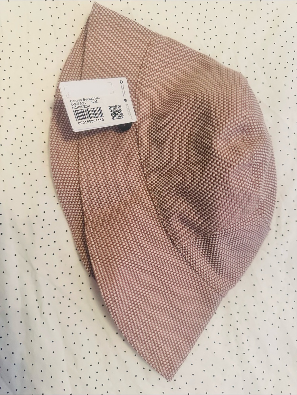 NWT Chai Deep Dune Canvas Bucket Hat S/M Neutral Beige